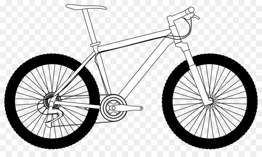 Раскраска велосипед Тандем