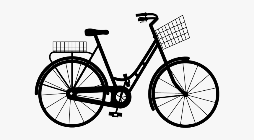 Велосипед нарисован от руки