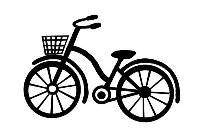 Схематичный велосипед