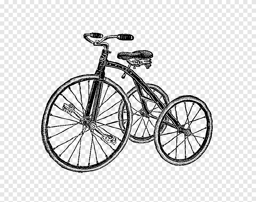 Стилизованный велосипед