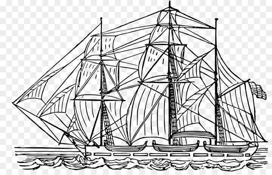 Схематичное изображение корабля