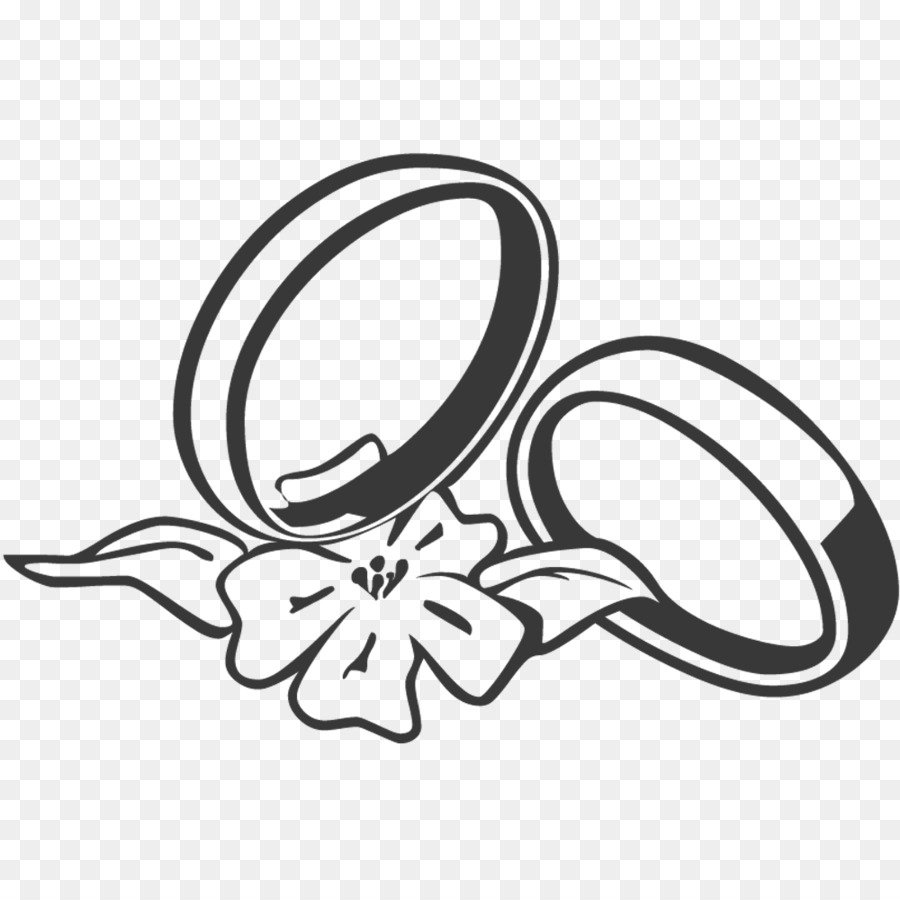 Свадебные кольца силуэт