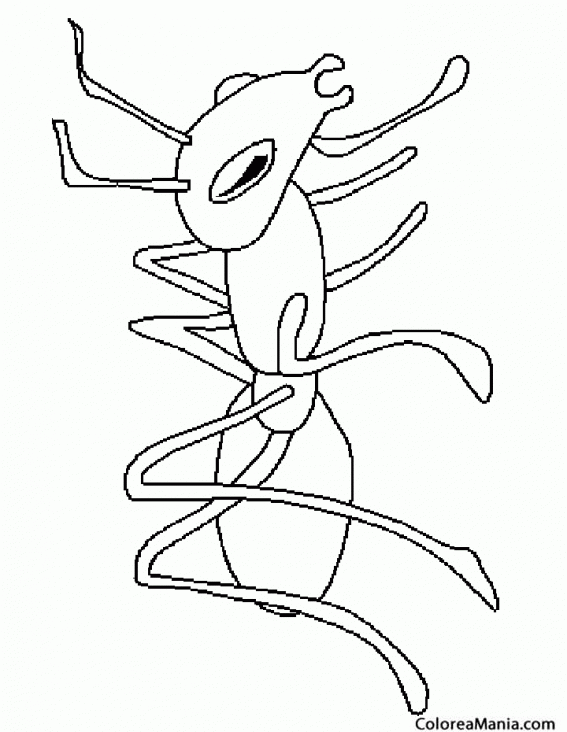 Раскраска Королева муравьев