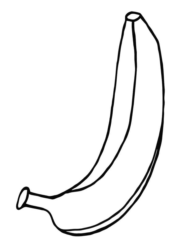 Банан шаблон