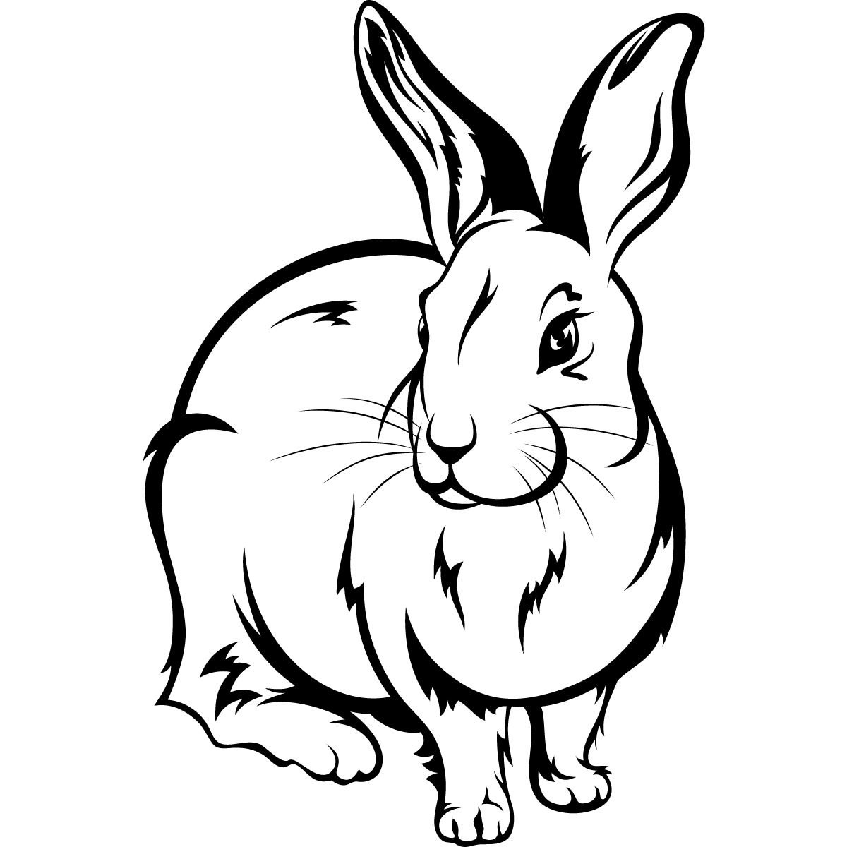 Векторное изображение заяц