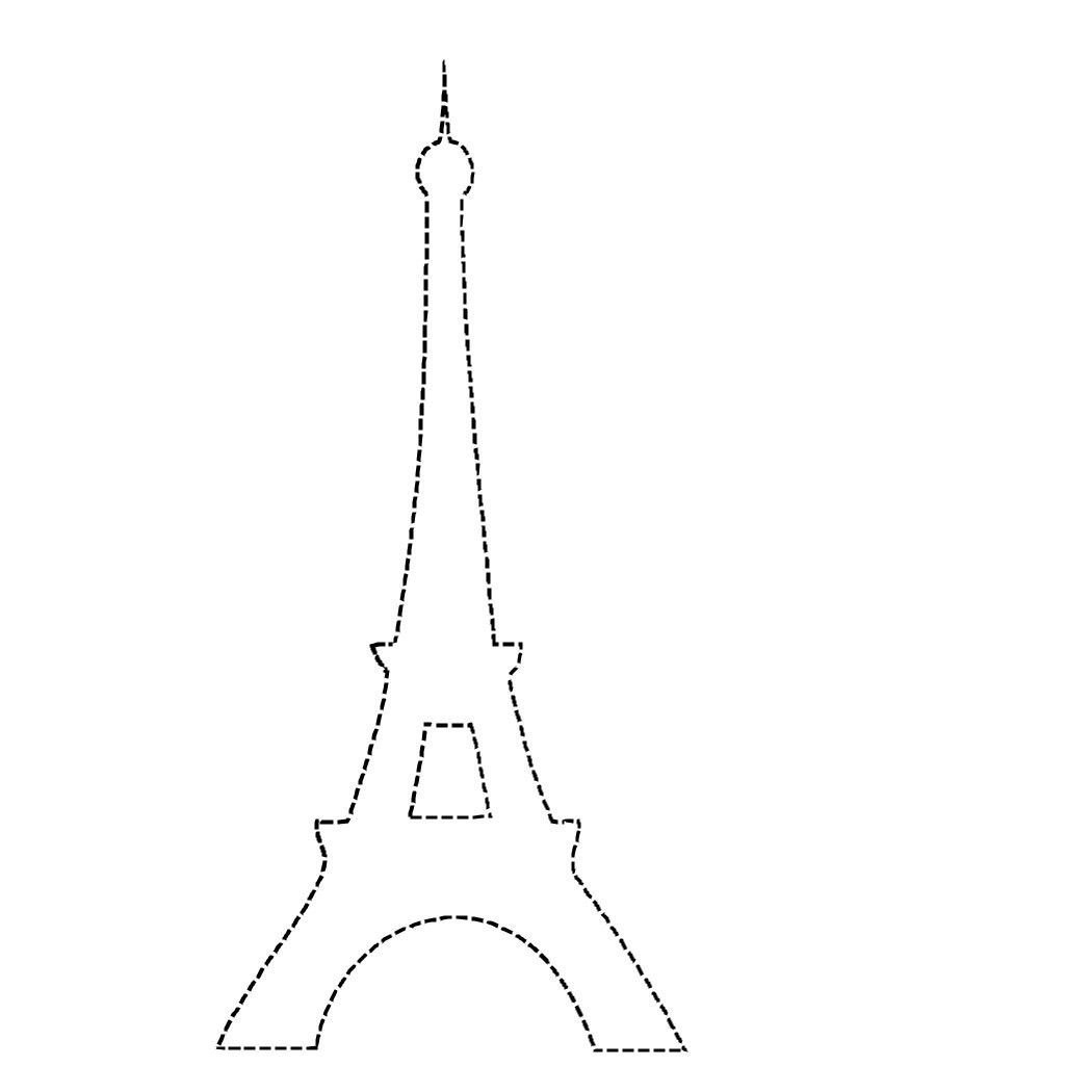Рисунок Эйфелевой башни
