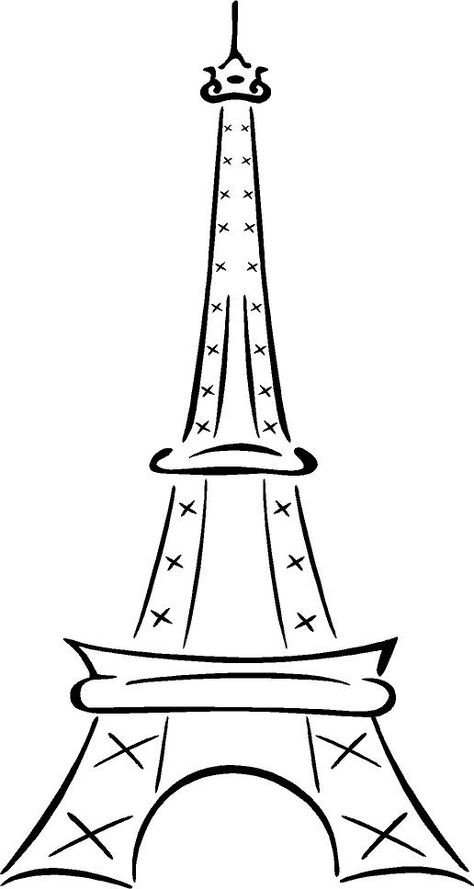 Эйфель башня вектор