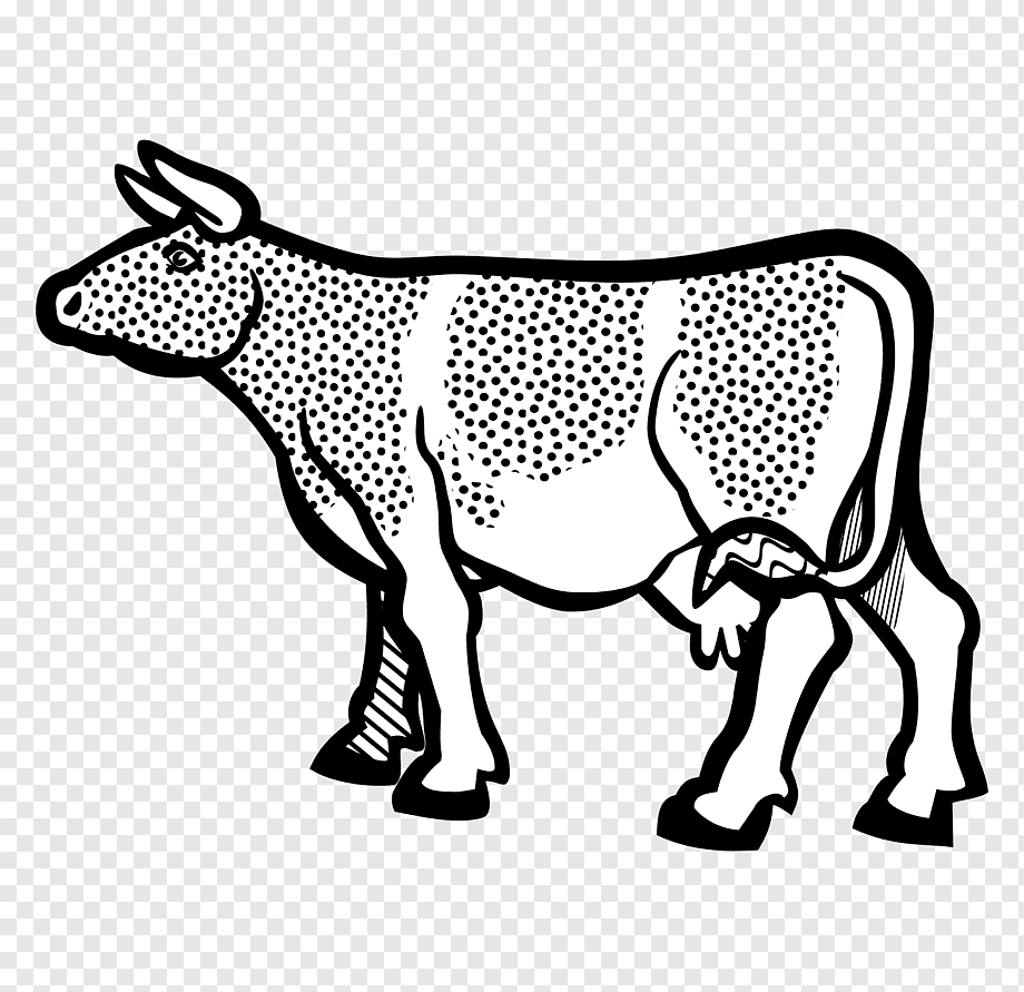 Изображение коровы для печати