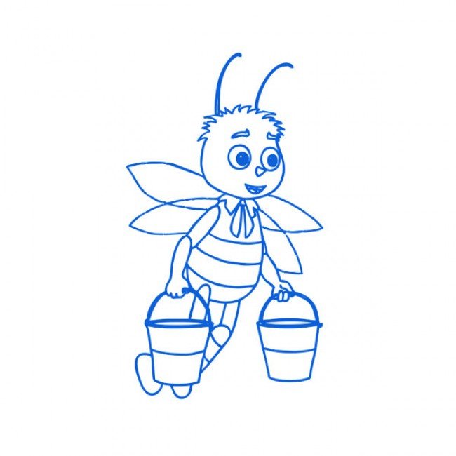 Лунтик персонажи пчелёнок