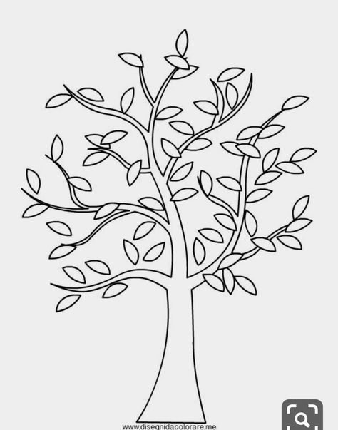 Раскраска ллемоое дерево