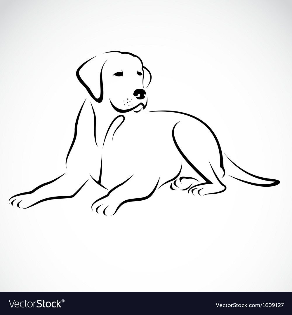 Графическое изображение собаки