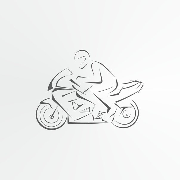 Эскиз мотоцикла