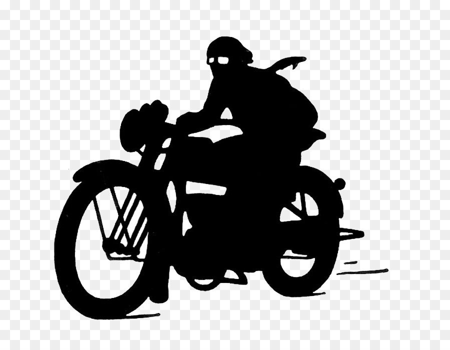 Девушка и мотоцикл наклейка