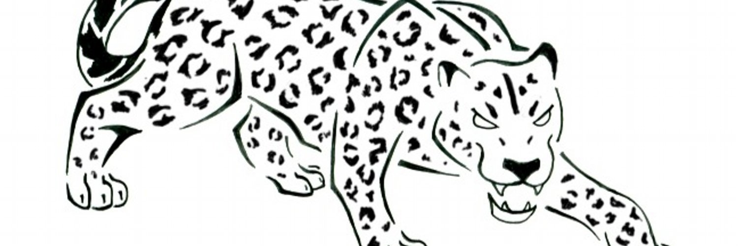 Тату для детей черно белые леопард