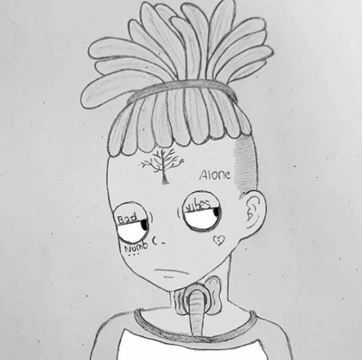 Рисунок xxtentacion аниме (67 фото) скачать бесплатно