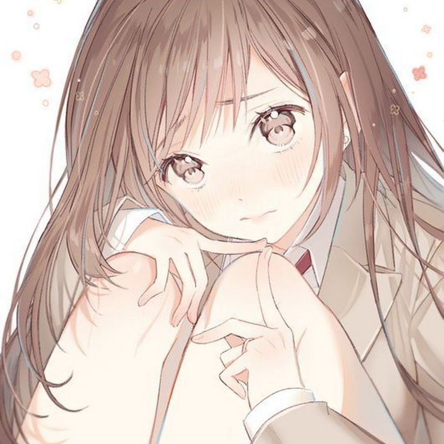 Застенчивая девушка аниме