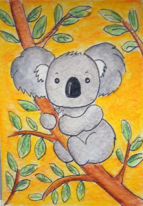 Рисование коалу