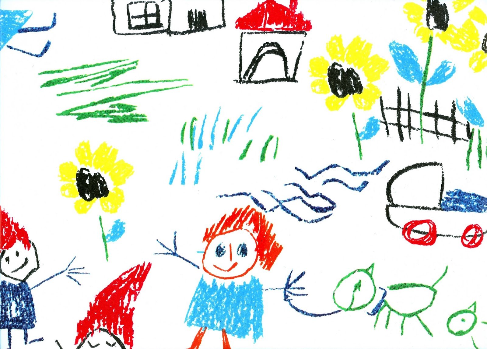 Детский сад рисунок