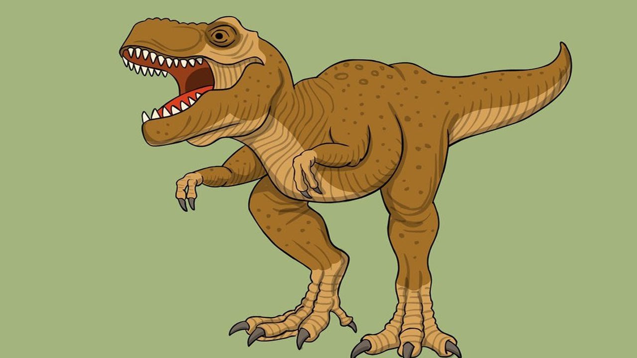 Тираннозавр рекс мультяшный