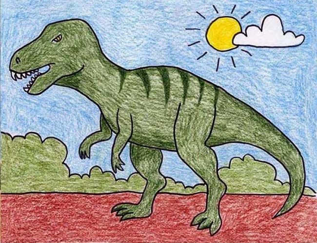 Простой динозавр