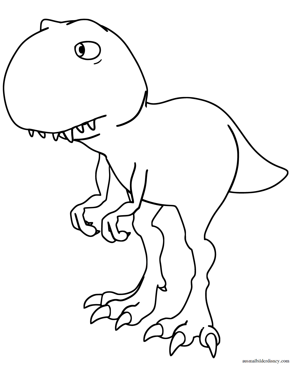 Тираннозавр рекс раскраска