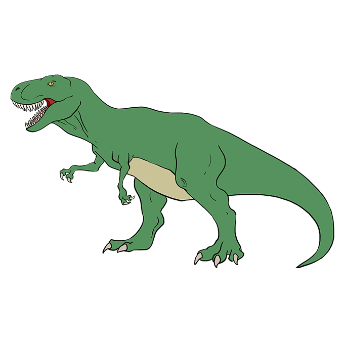 Тираннозавр рекс мультяшно