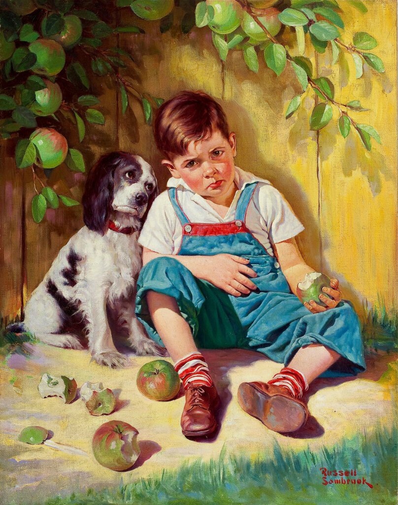 Jim Daly картины детей