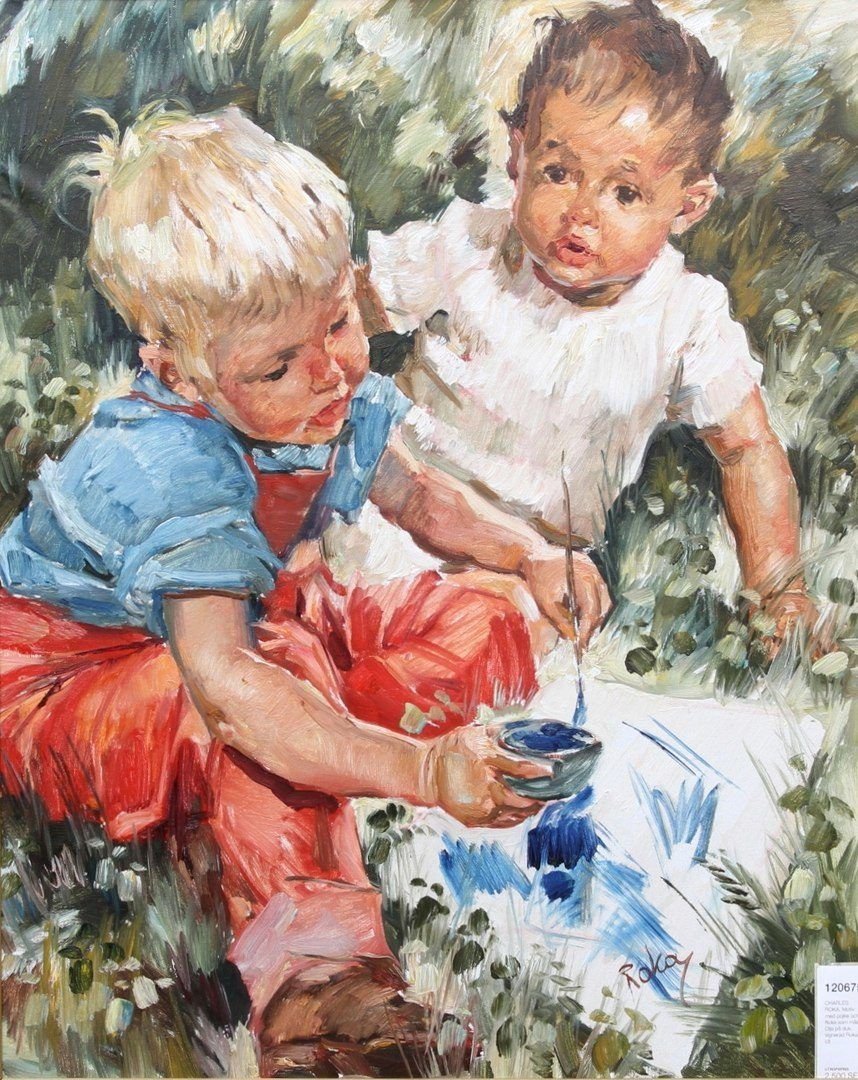 Счастливое детство живопись