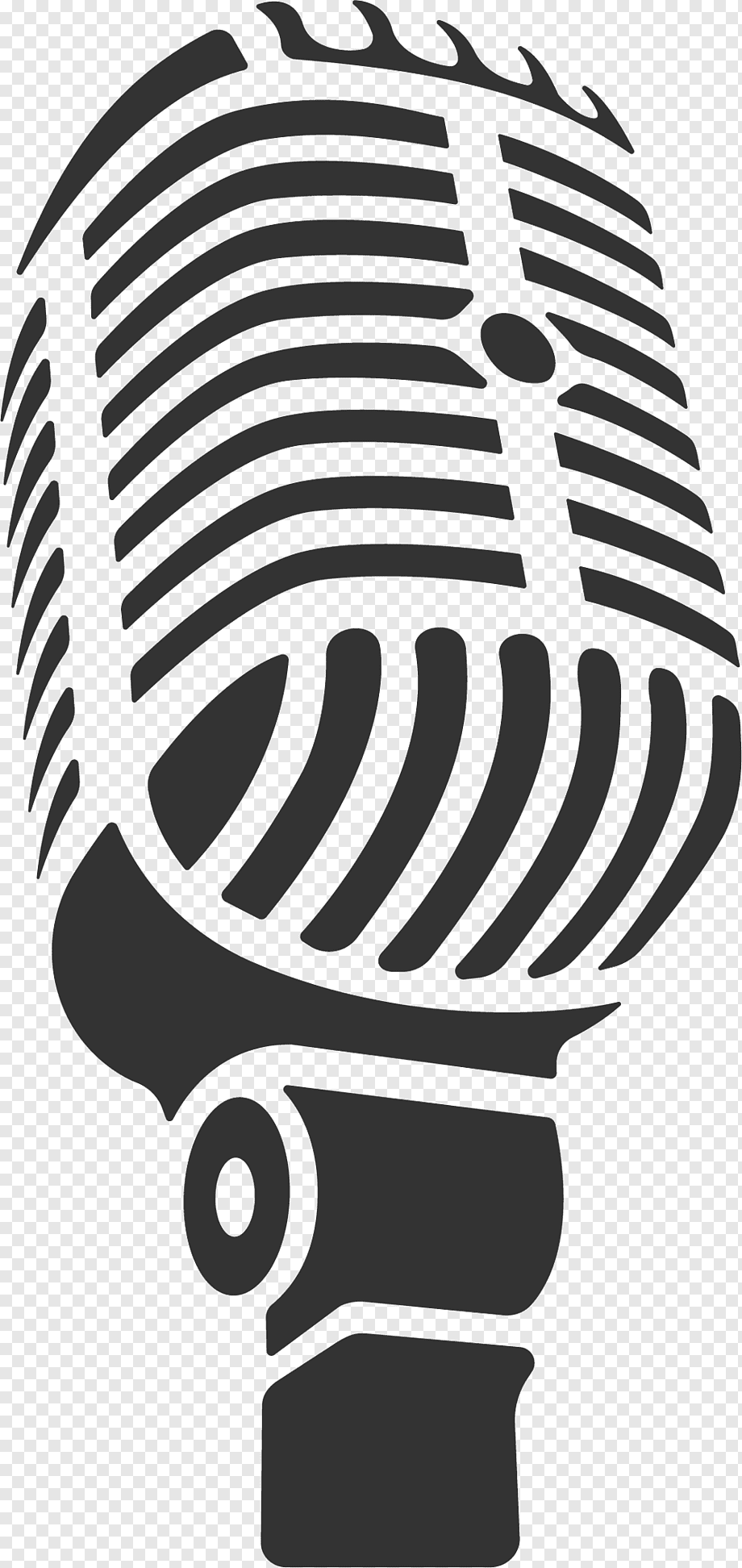 Студийный микрофон логотип