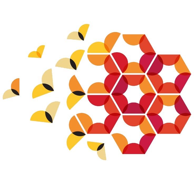 Логотип в виде мозаики