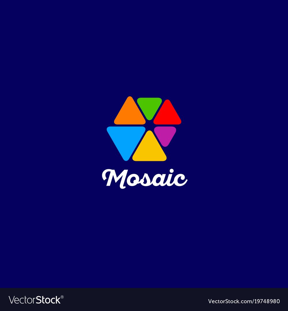 Мозаичный логотип