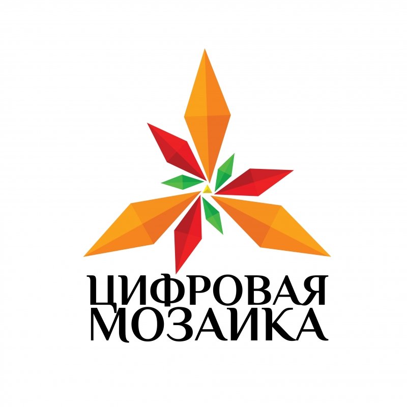 Цифровая мозаика логотип