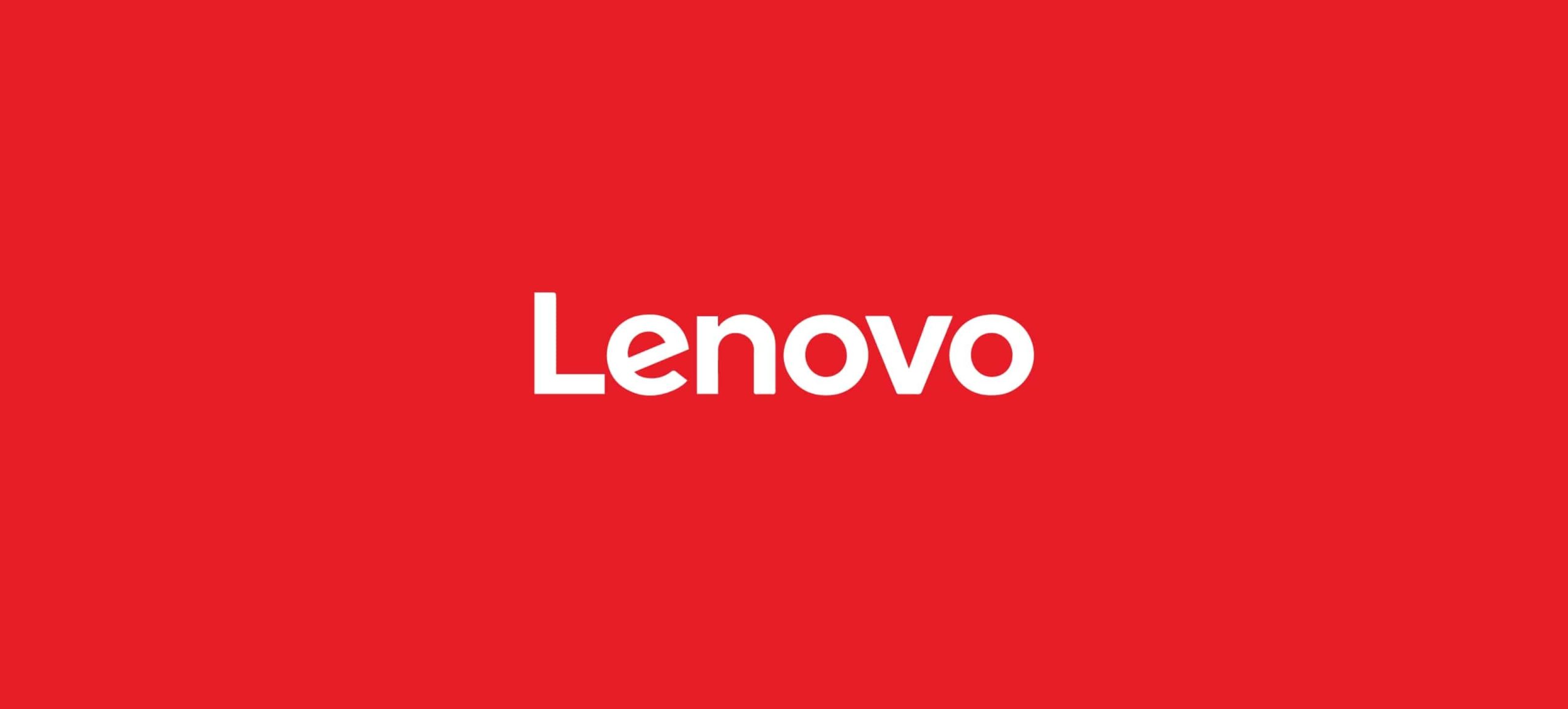 Lenovo логотип красный