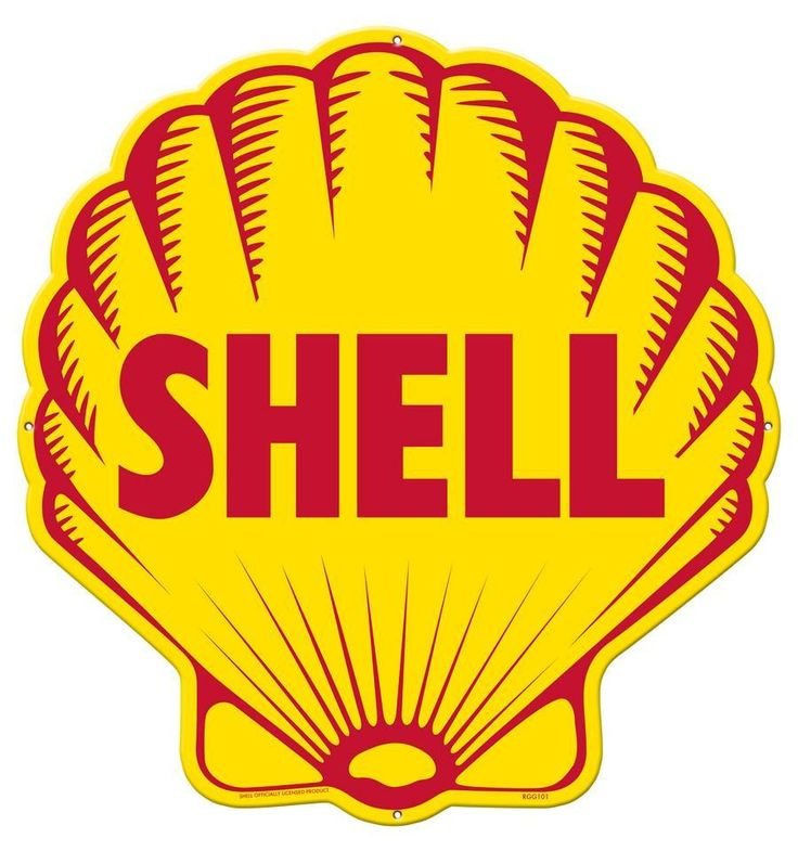 Надпись Shell