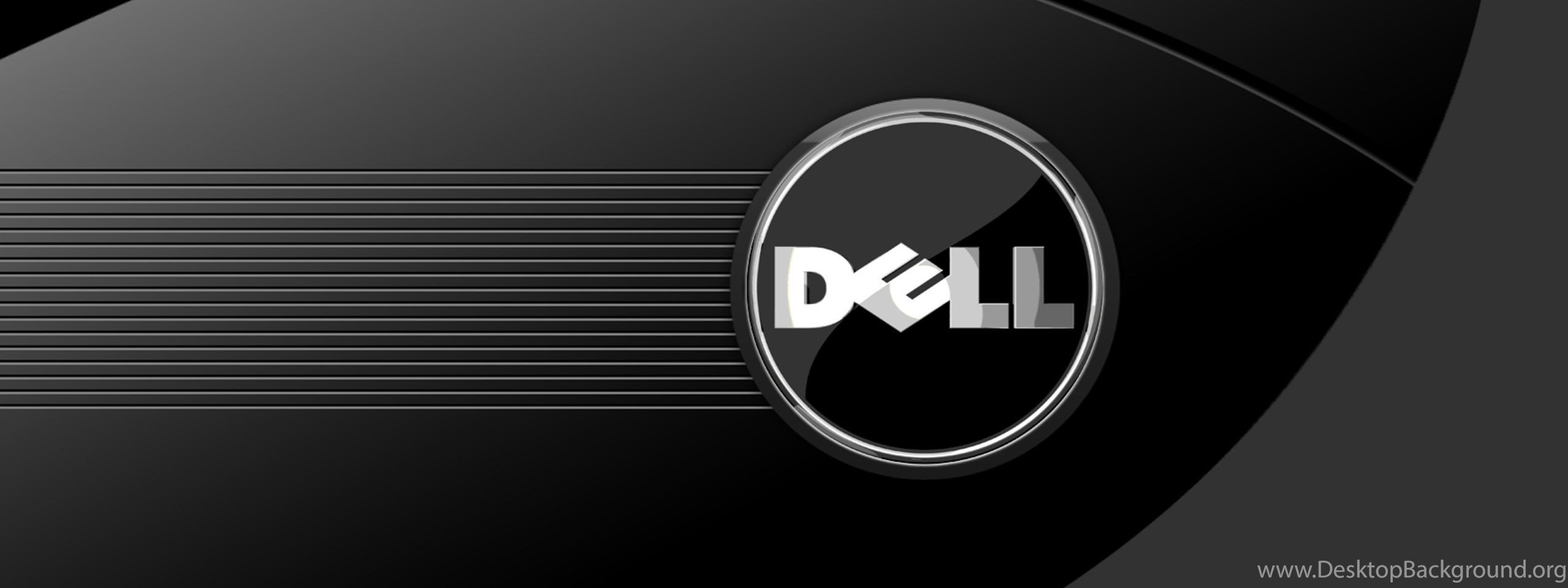 Dell logo на ноутбуке