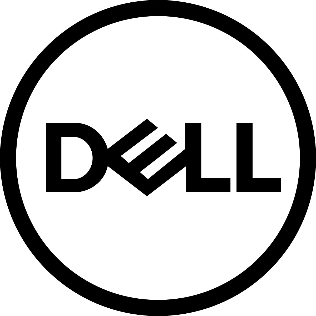 Логотип dell вектор