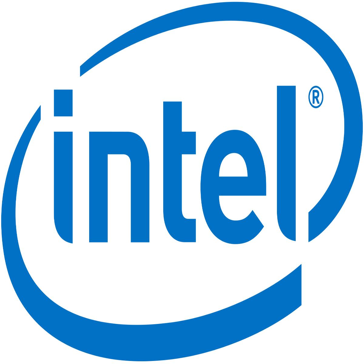 Первый логотип Интел
