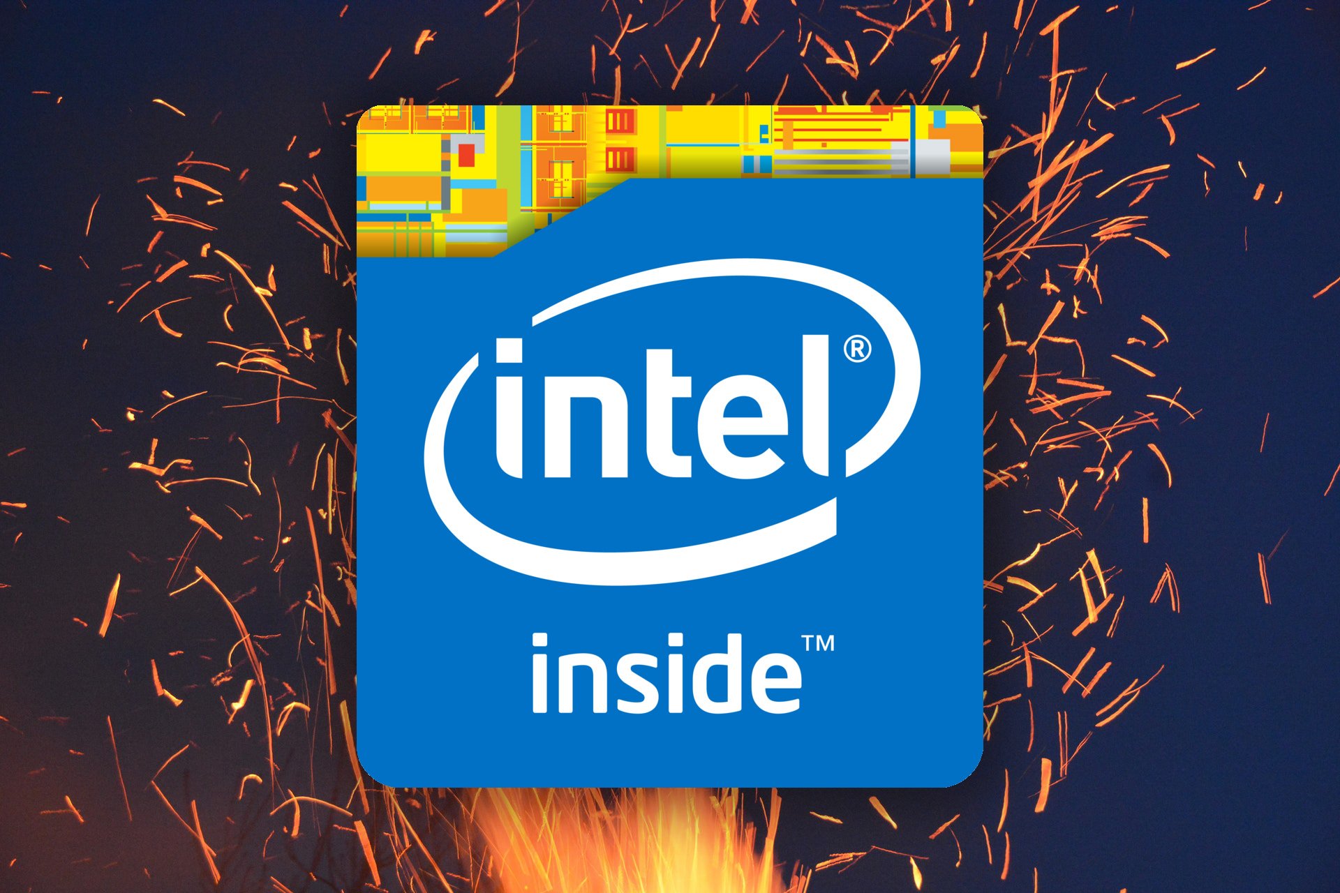 Логотип Intel inside