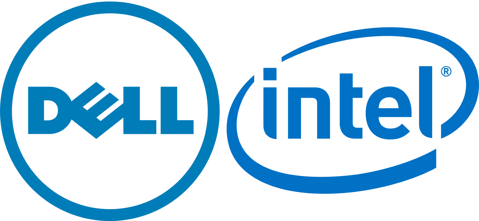 Старый лого Интел