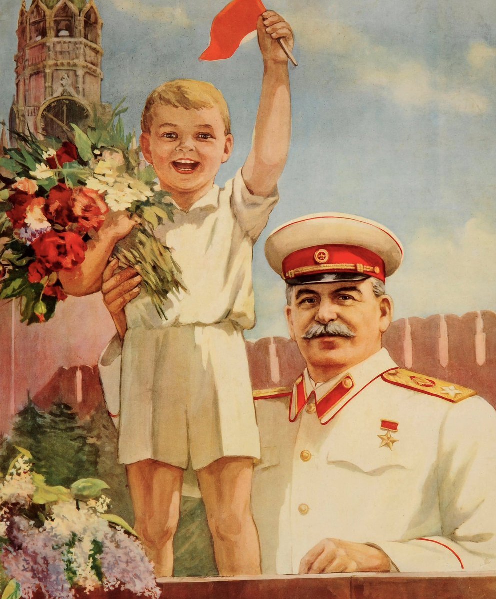 Агитплакаты СССР со Сталиным