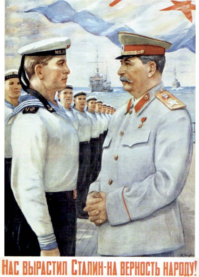 Сталин на плакатах и картинах