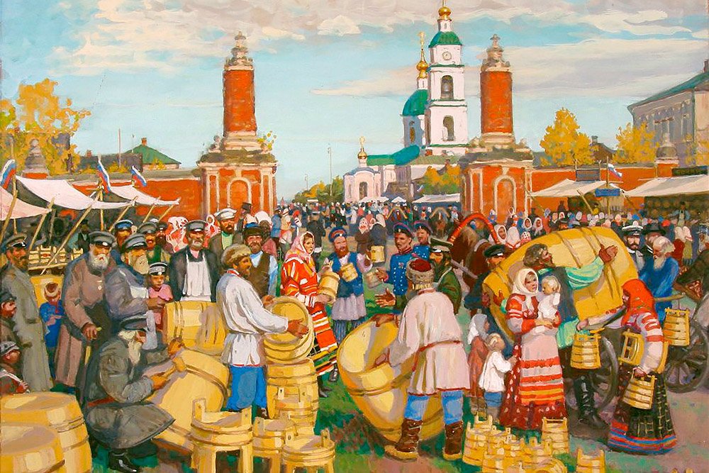Ирбитская ярмарка 17 век
