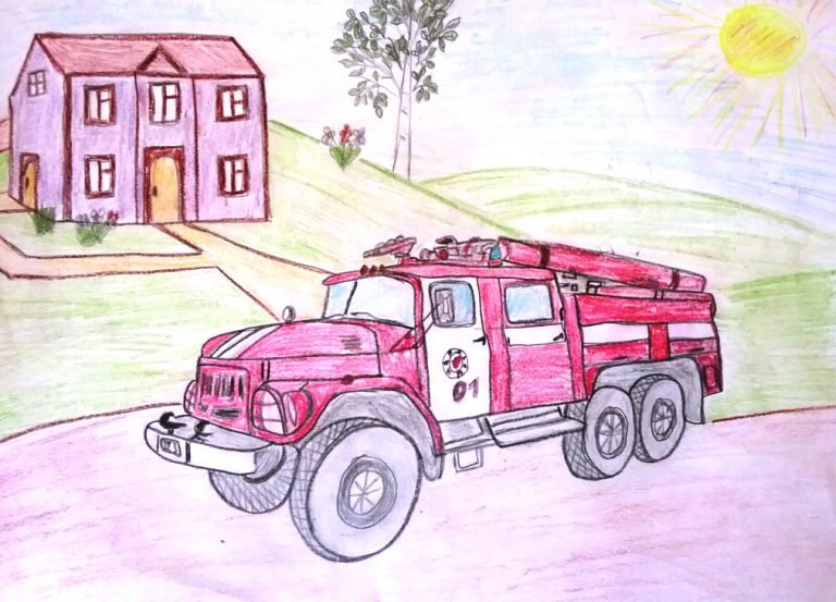 Пожарная охрана глазами детей