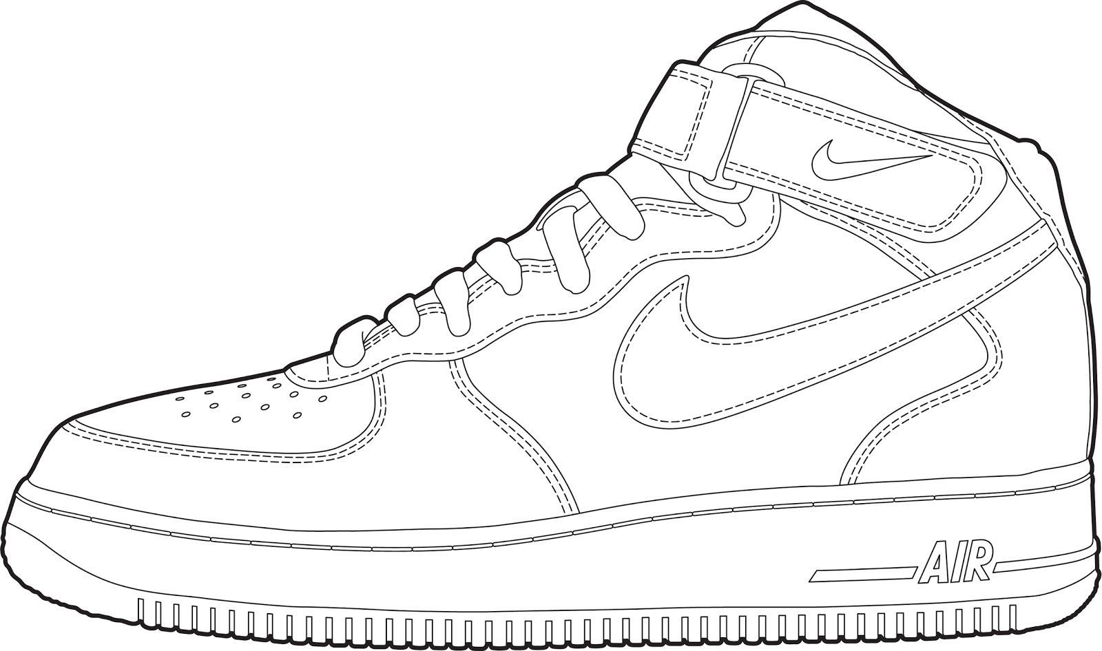 Nike Air Force 1 Sketch