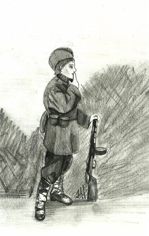 Иллюстрации к рассказу сын полка Катаев
