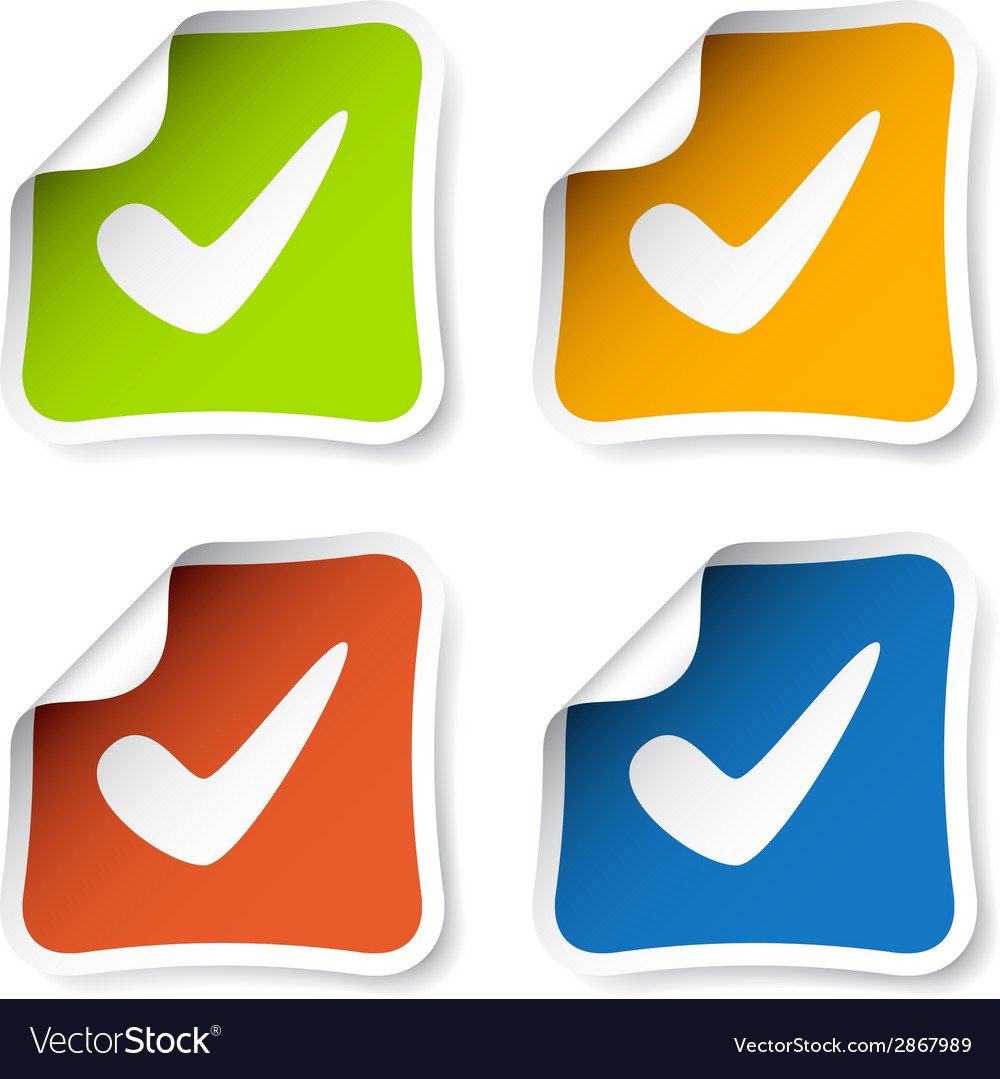 Стикеры галочка (63 фото) скачать бесплатно