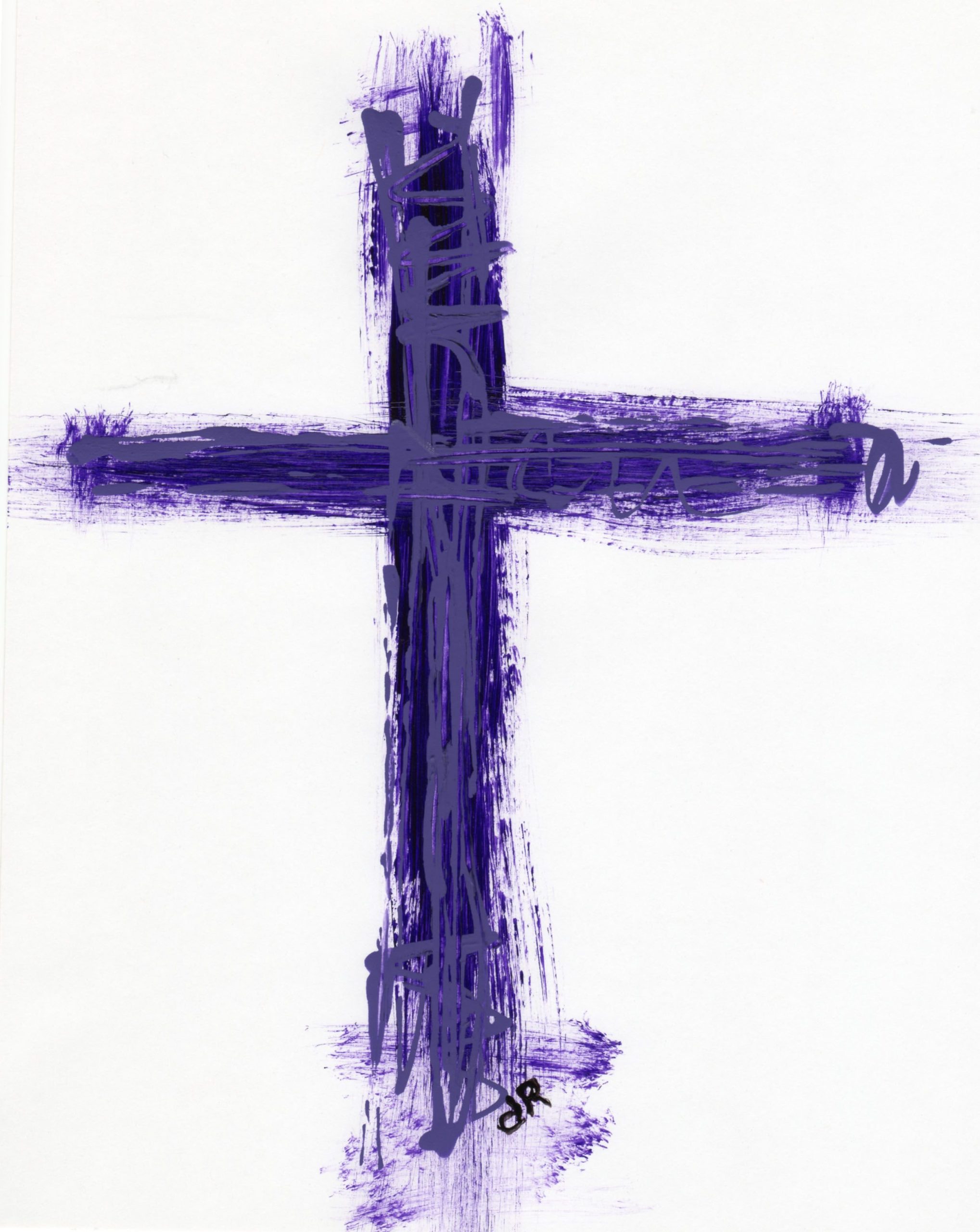 Перевернутый христианский крест