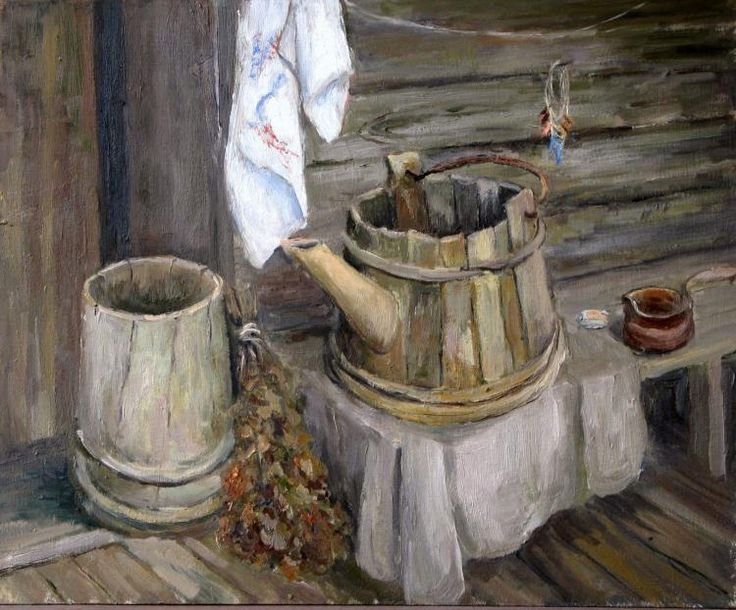 Живопись баня (45 фото) скачать бесплатно