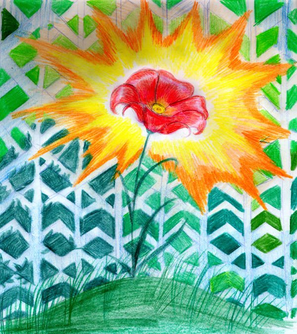 Рисунки к сказке Аксакова Аленький цветочек