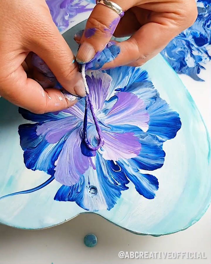 Необычные техники рисования цветов